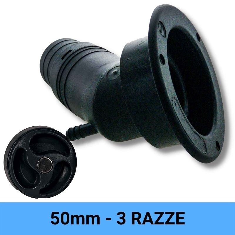 LILIE - BOCCHETTONI TONDI NERI