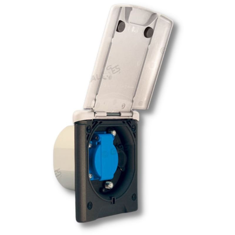 PRESA MULTIFUNZIONALE COPERCHIO MAGNETICO