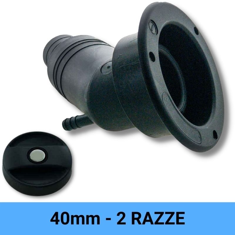 LILIE - BOCCHETTONI TONDI NERI