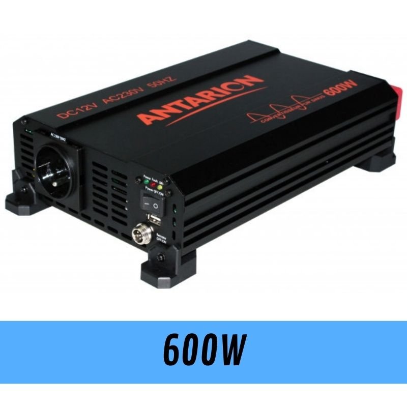 Antarion inverter onda pura 12/220V 600W