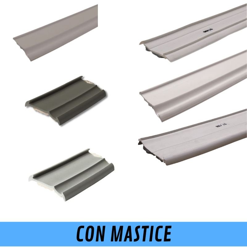 GUARNIZIONI COPRIBORDO CON MASTICE