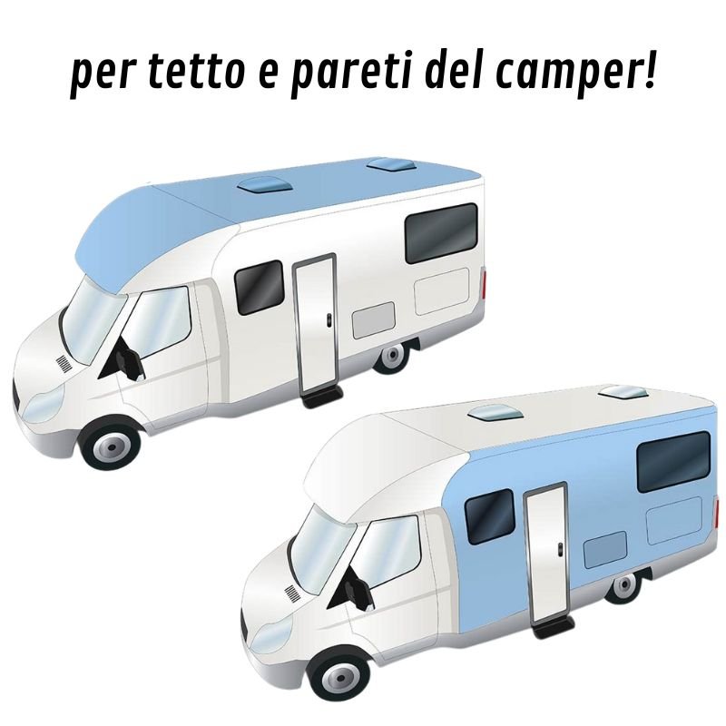 J-MAT 450 vetroresina in rotoli per tetto e pareti camper