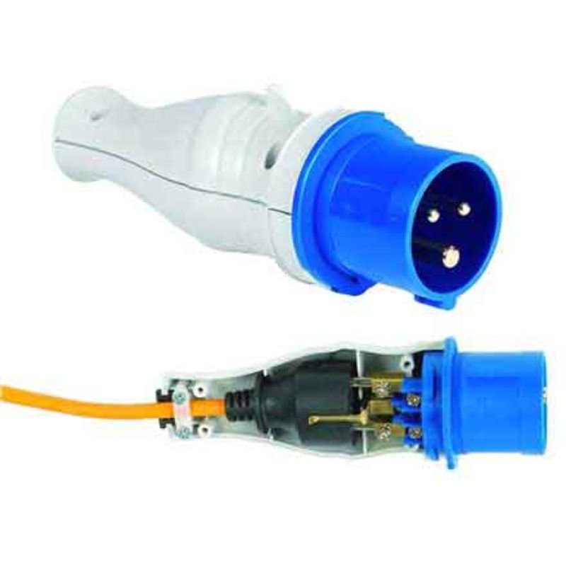 adattatore spina shucko a cee industriale