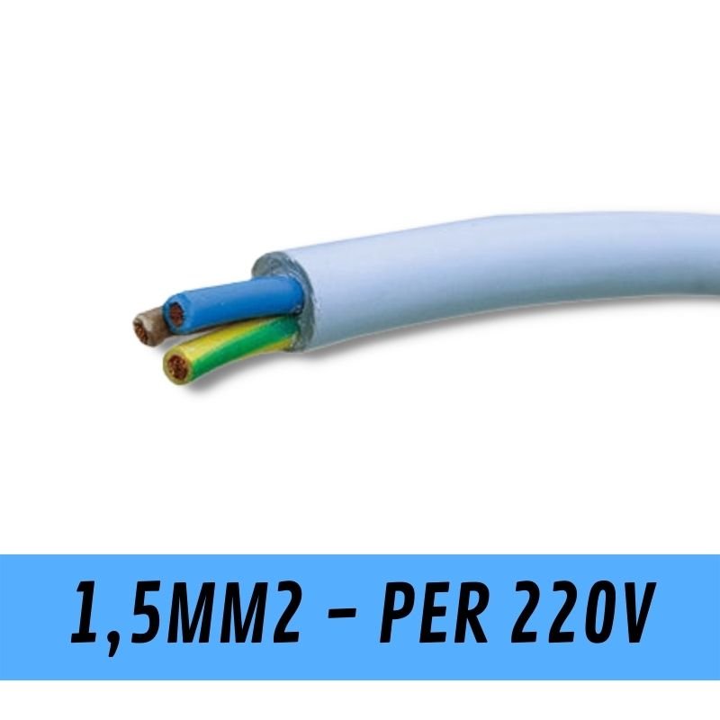 CAVO TRIPOLARE 1,5mm2