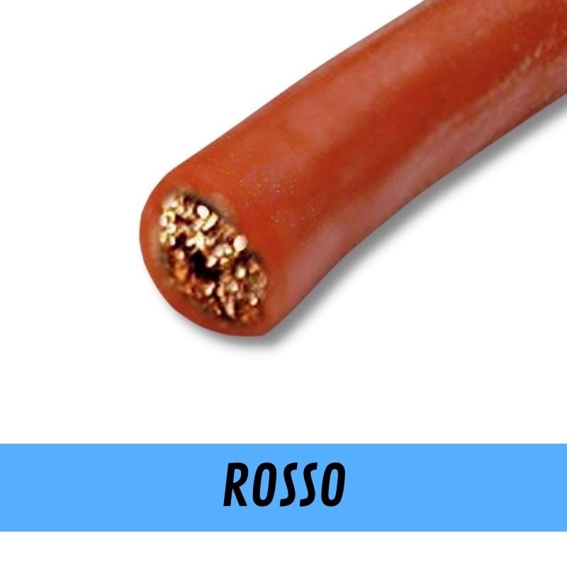 CAVI ELETTRICI 12V - ROSSO & NERO