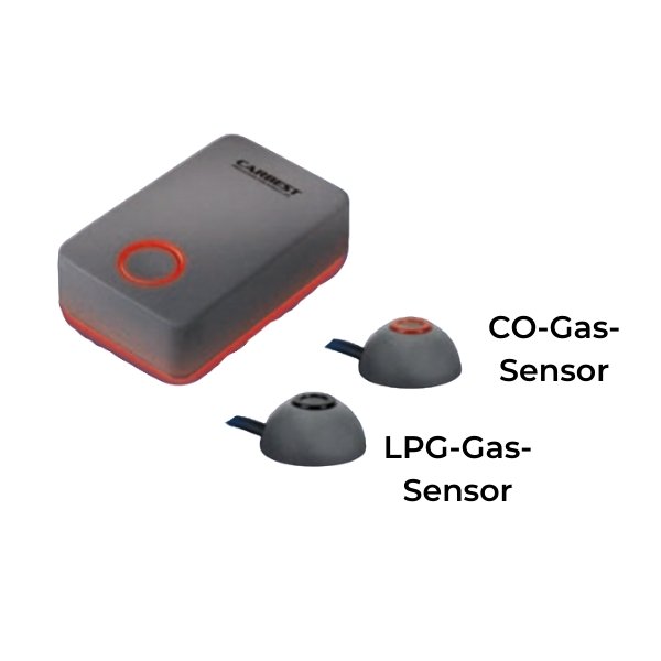 GASCUBE TWIN - RILEVATORE DI GAS 3 IN 1 CON SENSORE ESTERNO