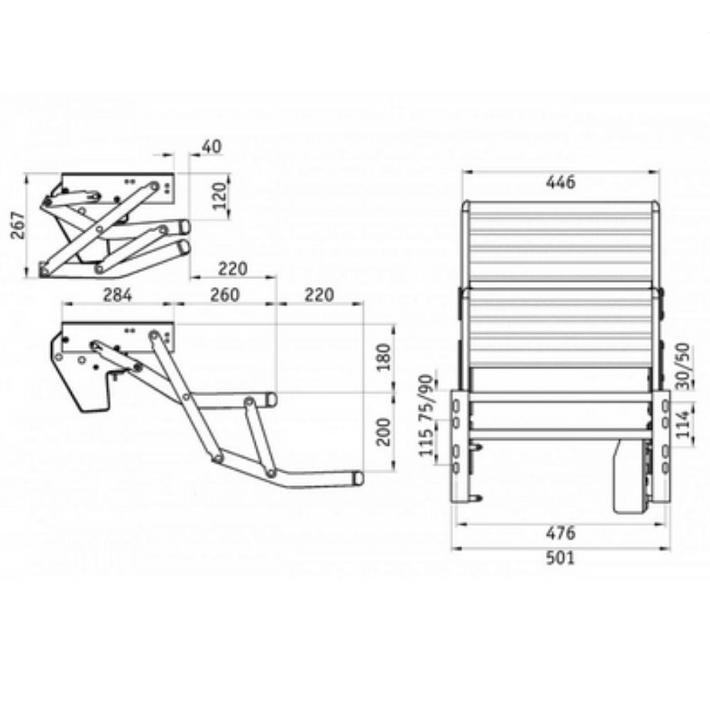 GRADINO DOPPIO 12V