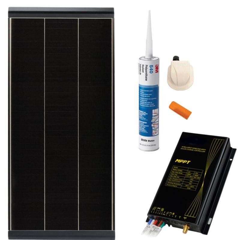 VECHLINE - KIT PANNELLO "DEEP POWER" & REGOLATORE MPPT