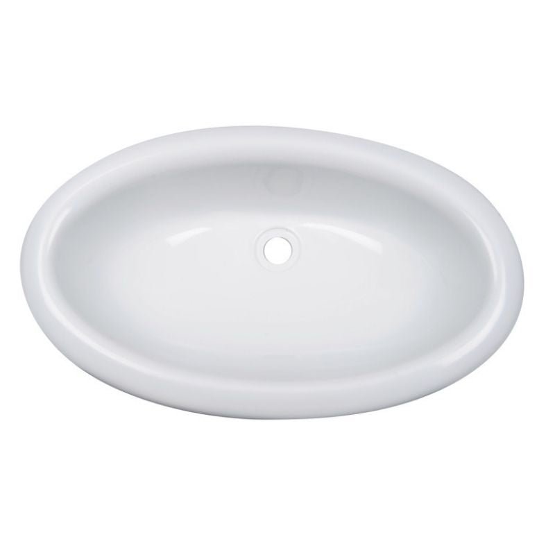 LAVELLO OVALE BIANCO