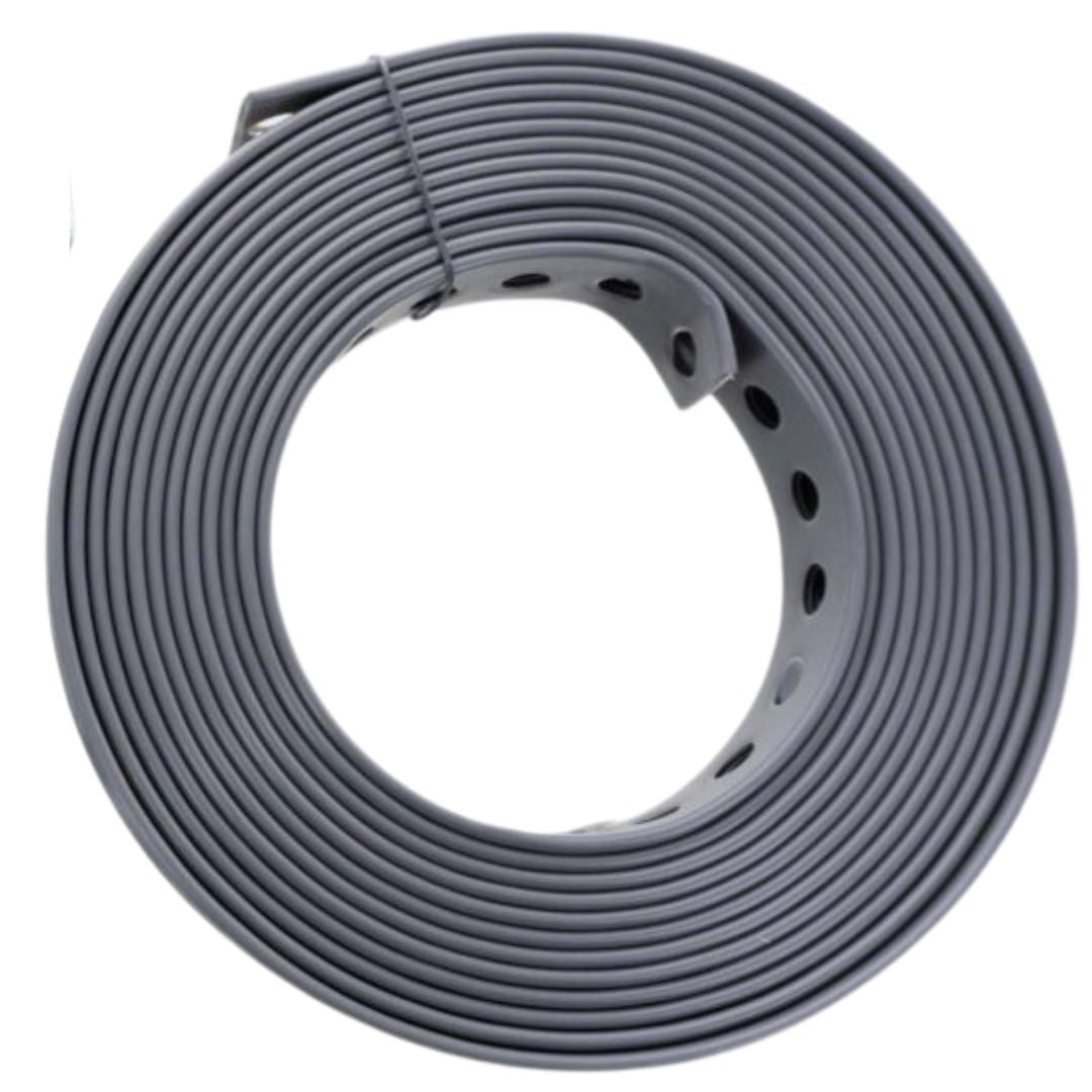 NASTRO IN ACCIAIO PREFORATO PER FISSAGGIO SERBATOI