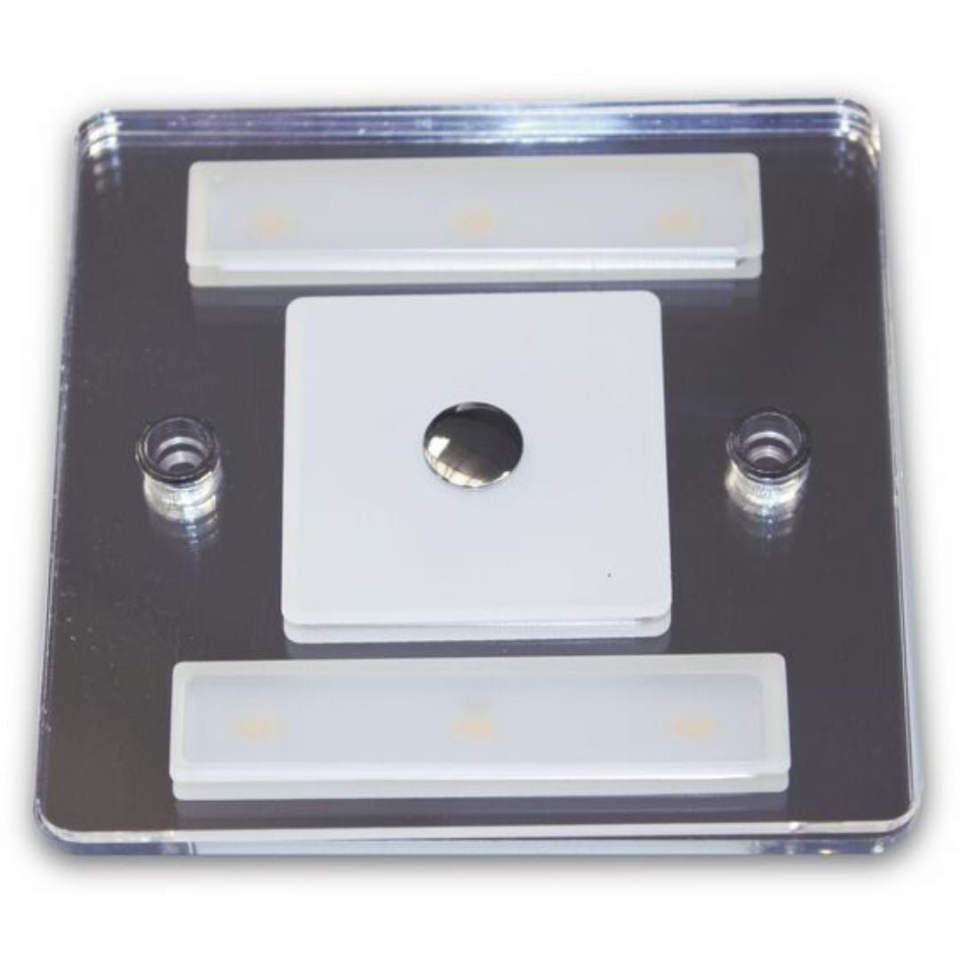 PLAFONIERA QUADRATA TOUCH REGOLABILE