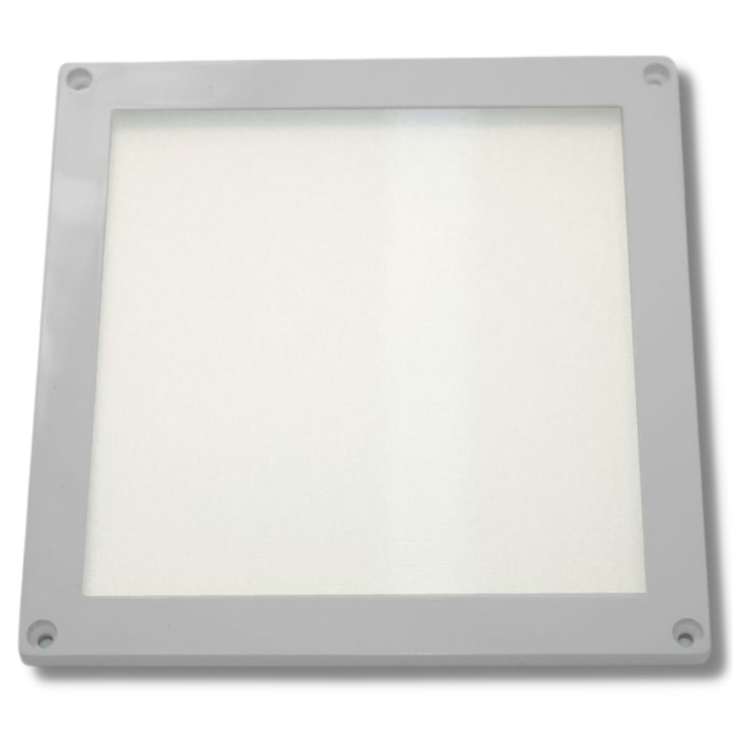 PLAFONIERE QUADRATE PIATTE