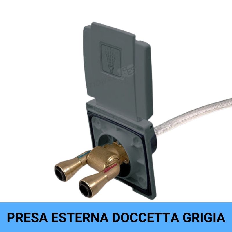 PRESA ESTERNA DOCCIA COMPLETA