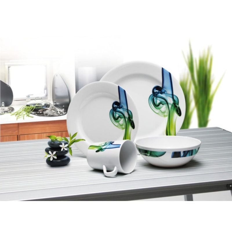 SET STOVIGLIE MELAMINA CAMPER LUCCA