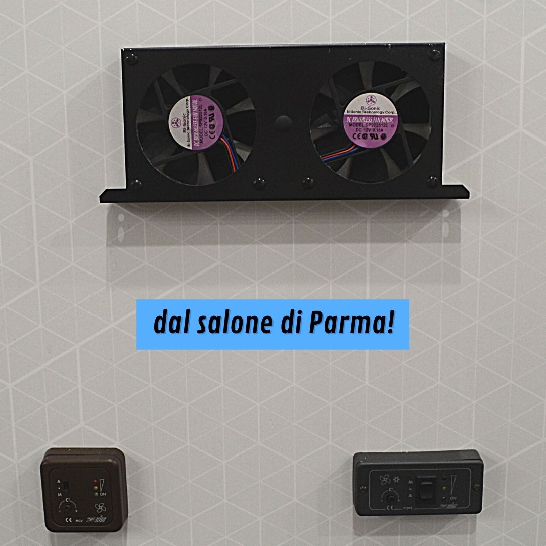 VENTOLE FRIGORIFERO TRIVALENTE CON COMANDO ESTERNO