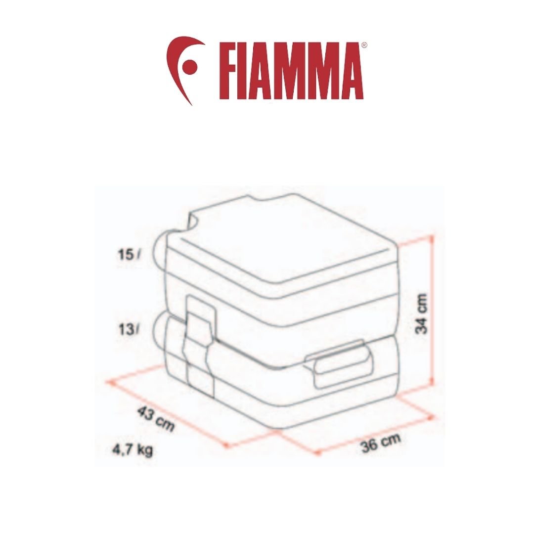 WC PORTATILE FIAMMA BI-POT 34