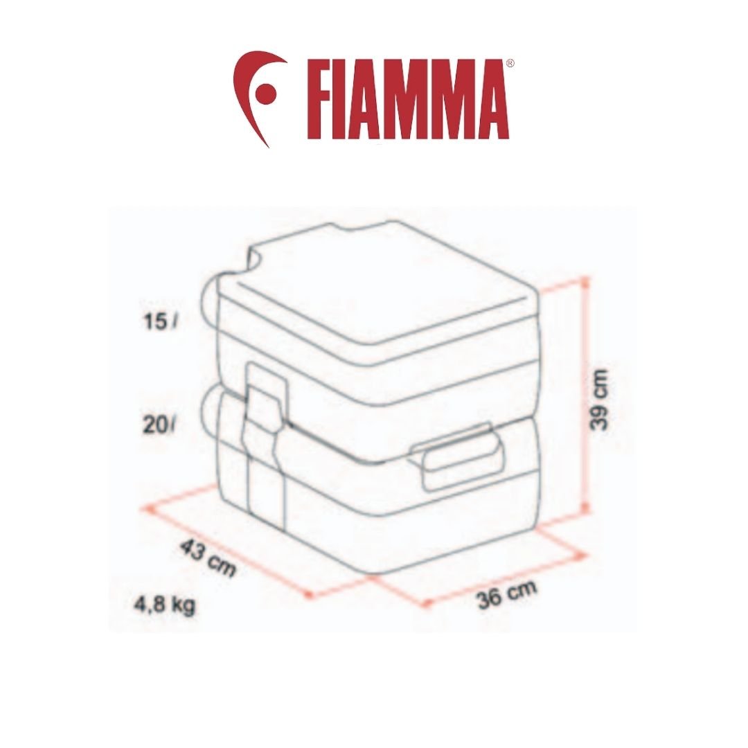 WC PORTATILE FIAMMA BI-POT 39