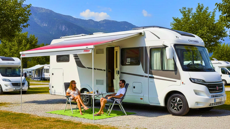 Tendalini per camper, furgoni, roulotte e minivan