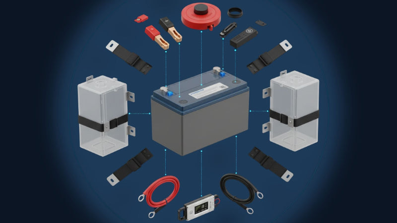 Accessori per batterie 12V (DC) per camper