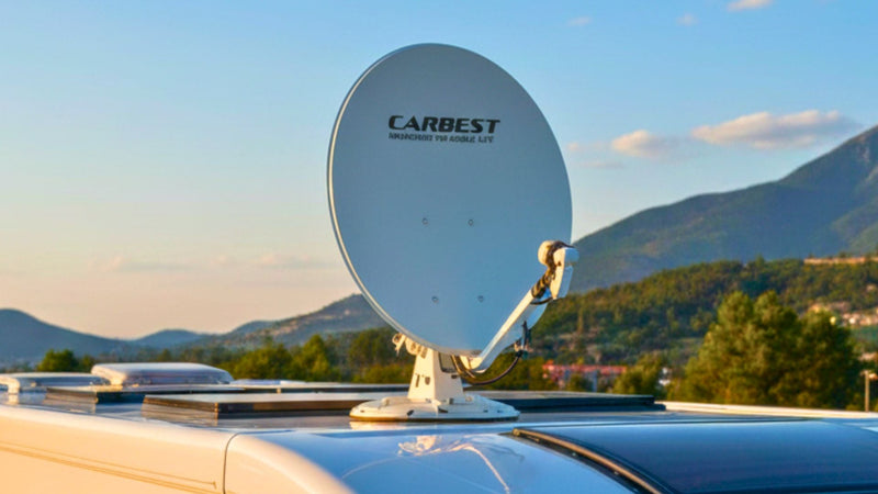 Antenne e parabole per TV camper