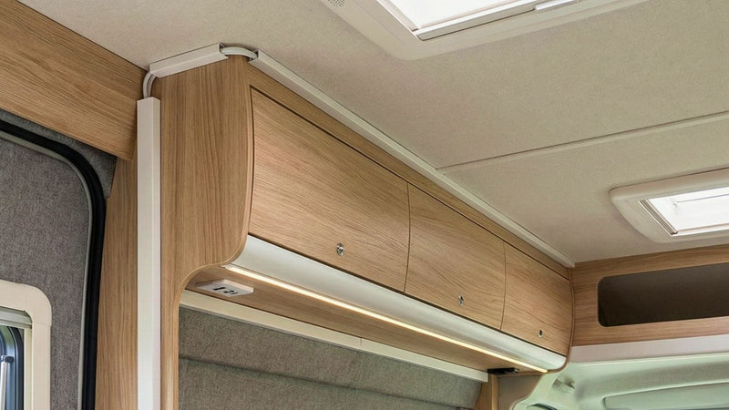 Canaline e corrugati impianto elettrico camper