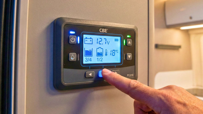 Centraline controllo utenze camper
