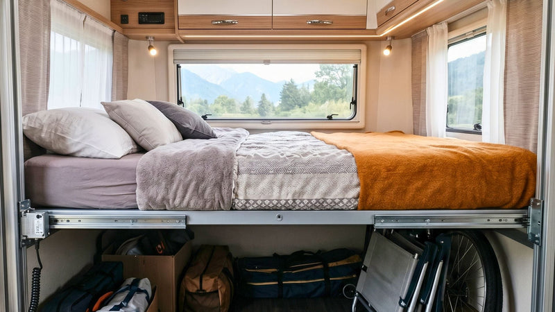 Strutture mobili per letto camper