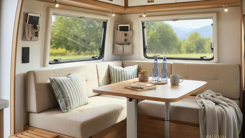 Accessori area living interno camper