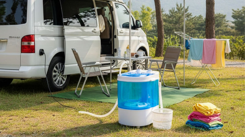 Prodotti per lavaggio bucato in camper