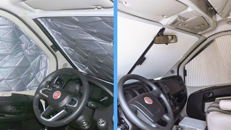 Oscuranti interni vetri cabina camper furgoni e minivan