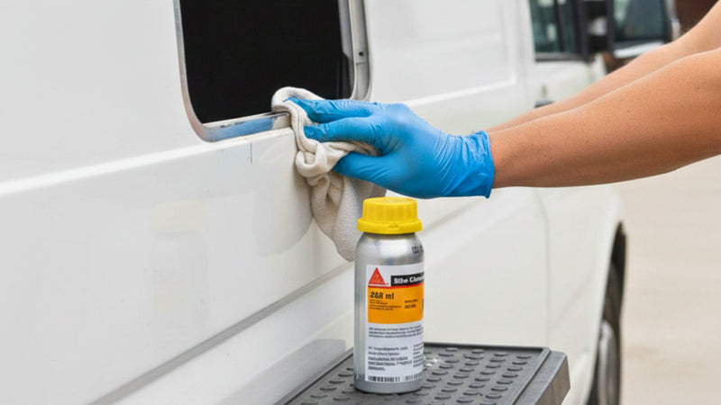 Pulitori e attivatori per superfici esterne camper