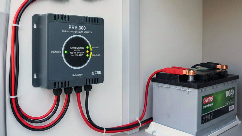 Regolatori solari PWM per batterie 12V