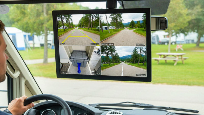 Videocamere 12V e monitor per camper