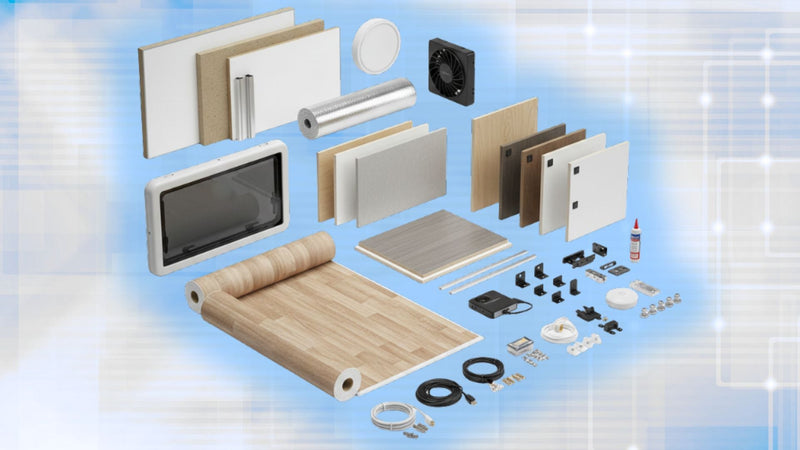 Prodotti per strutture e rivestimento camper