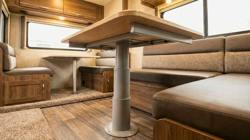 Strutture estensibili tavolo camper