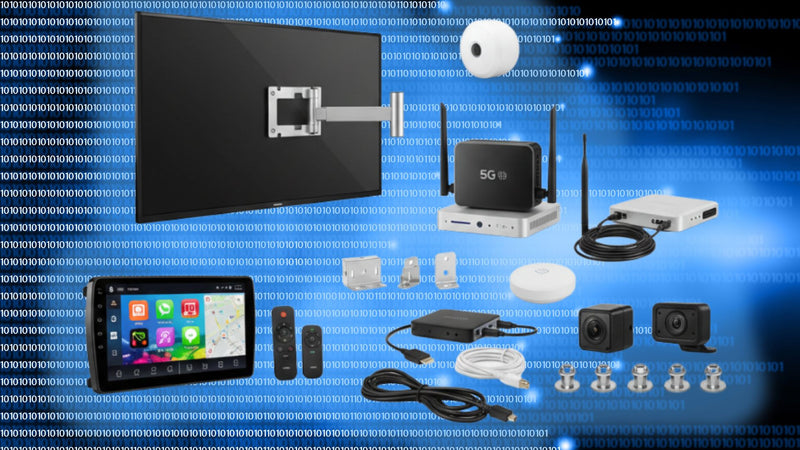 Accessori e prodotti multimediali per camper
