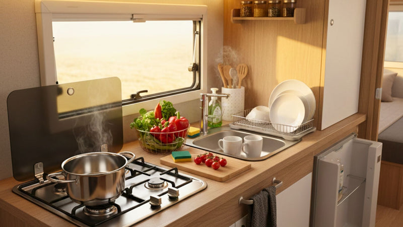 Accessori per cucina camper