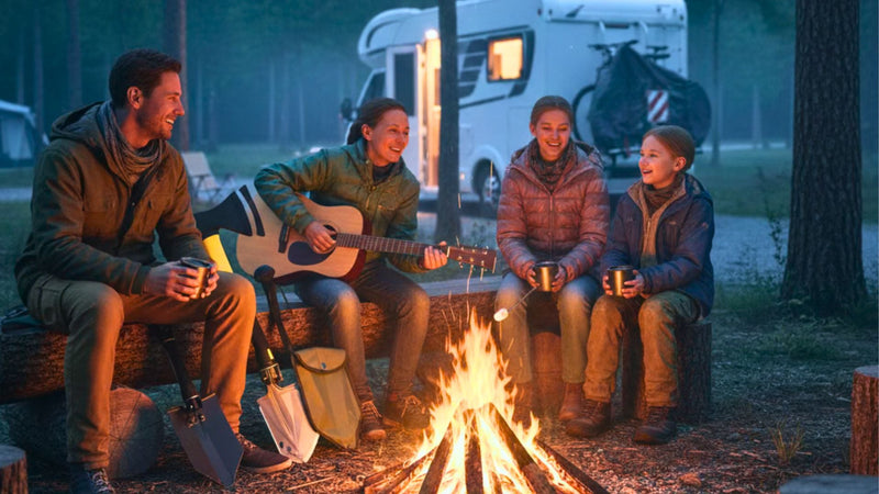 Accessori vari per il campeggio con il camper