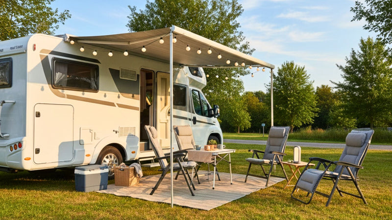 Accessori per campeggio con camper
