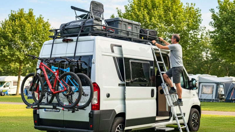 Accessori portaggio e carico esterno camper
