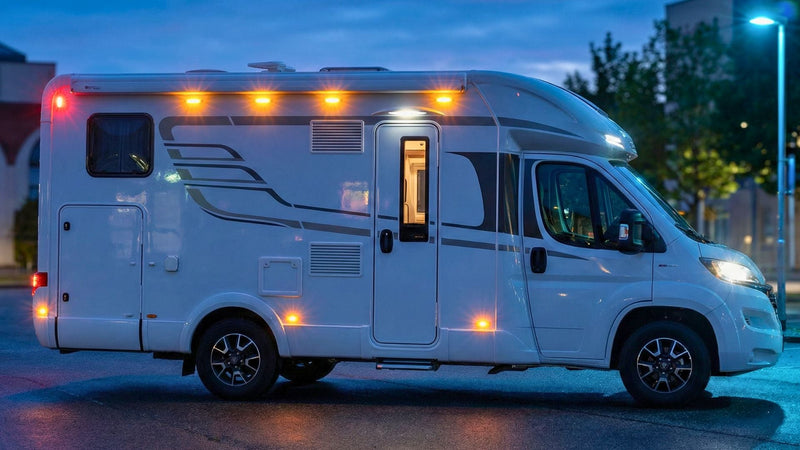 Luci ingombro e posizione  per camper e furgoni