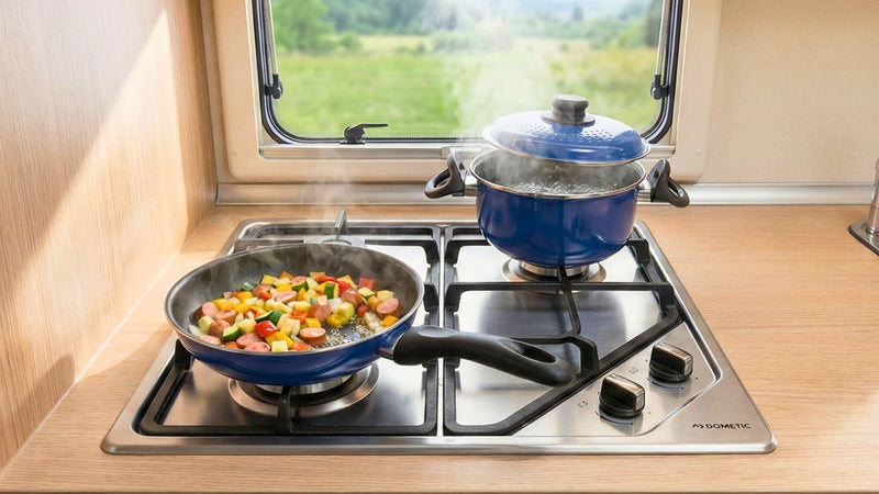 Pentole e padelle per camper