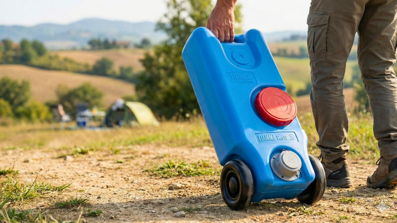 Roll tank per carico e scarico serbatoi acqua camper