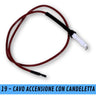 19 - CAVO ACCENSIONE CON CANDELETTA