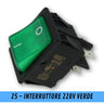 25 - INTERRUTTORE 220V VERDE
