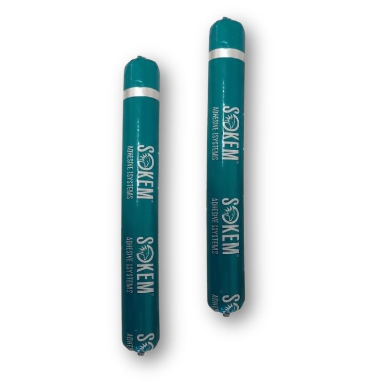 2 sacchetti 600ml Sokem MS Polymer adesivo e sigillante per camper