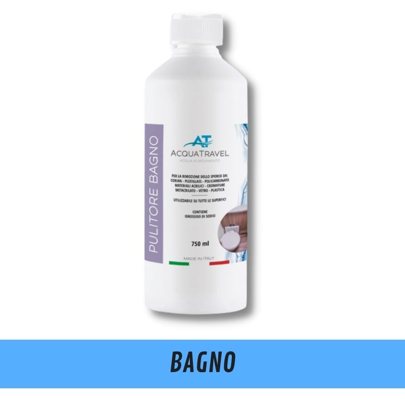 AcquaTravel flacone 1L liquido pulizia bagno camper