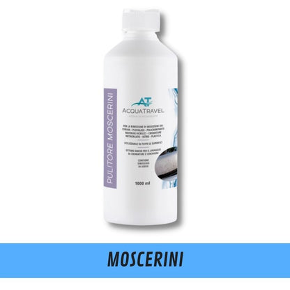 AcquaTravel flacone 1L liquido pulizia moscerini esterno camper