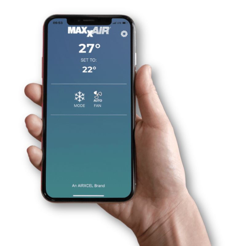 Airxcel MaxxAir Coleman Mach app per telefono smartphone