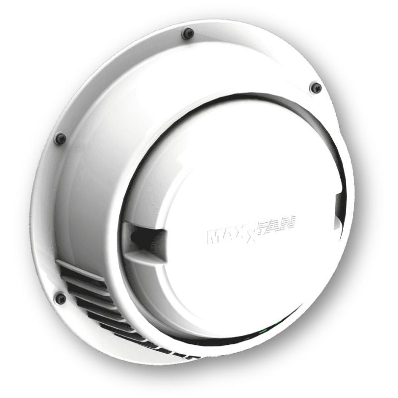 Airxcel MaxxFan Dome bianco dettaglio cupola aperta